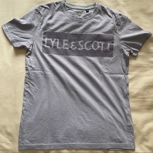 Lyle & Scott logo tee XS*